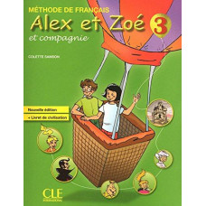Учебник Alex et Zoe Nouvelle 3 Livre de l'élève + Livret de civilisation + CD-ROM