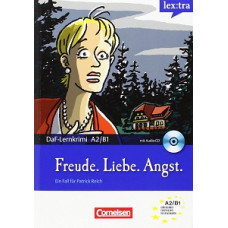 Книга A2/B1 Freude, Liebe, Angst mit Audio CD