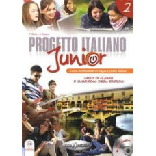 Progetto Italiano Junior 2 Libro & Quaderno + CD audio