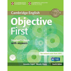  Учебник Objective First Fourth edition Student's Book with answers with CD-ROM