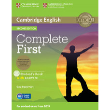 Complete First Second edition Student's Book with Answers with CD-ROM