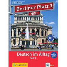 Учебник Berliner Platz 3 NEU Lehr- und Arbeitsbuch Teil 1 + Audio-CD und "Im Alltag EXTRA"