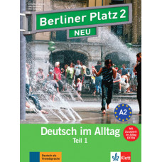 Учебник Berliner Platz 2 NEU Lehr- und Arbeitsbuch Teil 1 + Audio-CD und "Im Alltag EXTRA"