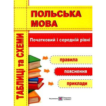 Книга Польский язык. Таблицы и схемы. Начальный и средний уровень