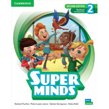 Рабочая тетрадь Super Minds 2nd Edition 2 Workbook with Digital Pack