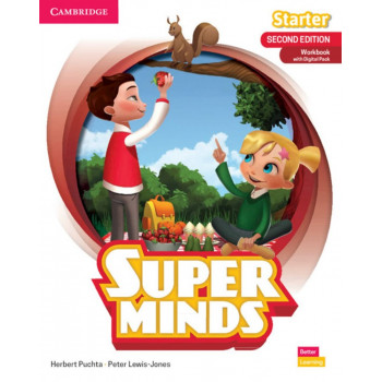 Рабочая тетрадь Super Minds 2nd Edition Starter Workbook with Digital Pack