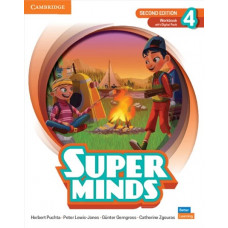 Рабочая тетрадь Super Minds 2nd Edition 4 Workbook with Digital Pack