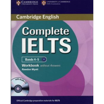 Рабочая тетрадь Complete IELTS Bands 4-5 Workbook without Answers with Audio CD