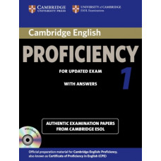 Тесты по английскому языку Cambridge English Proficiency 1 for Updated Exam Self-study Pack (Student's Book with Answers and Audio CDs (2))