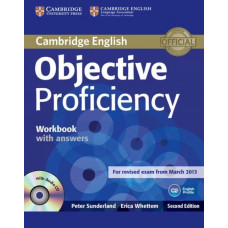 Рабочая тетрадь Objective Proficiency Second edition Workbook with answers with Audio CD