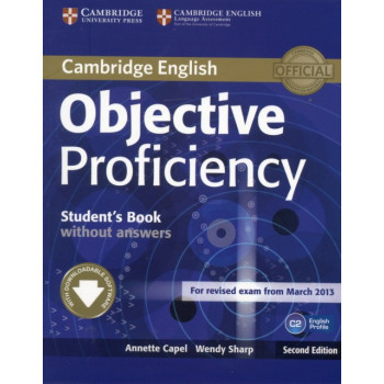 Учебник английского языка Objective Proficiency Second edition Student's Book without answers with Downloadable Software