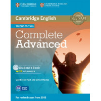 Учебник английского языка Complete Advanced Second edition Student's Book with answers with CD-ROM