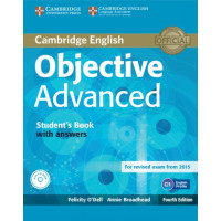 Учебник английского языка Objective Advanced Fourth edition Student's Book with Answers with CD-ROM
