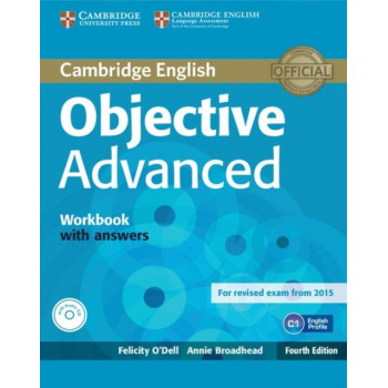 Рабочая тетрадь Objective Advanced Fourth edition Workbook with Answers with Audio CD