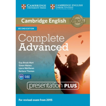 Диск Complete Advanced Second edition Presentation Plus DVD-ROM