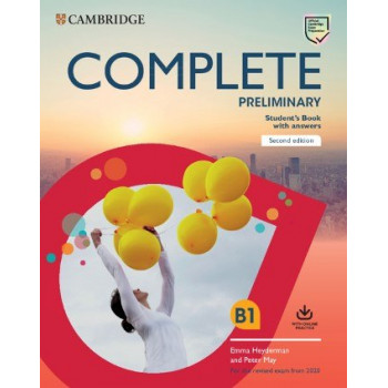 Підручник Complete Preliminary 2nd Edition Student's Book with Answers with Online Practice