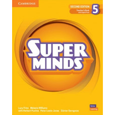 Книга для учителя Super Minds 2nd Edition 5 Teacher's Book with Digital Pack