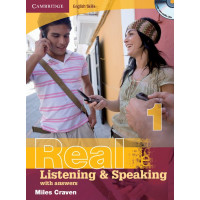 Книга Cambridge English Skills: Real Listening and Speaking 1 with Audio CDs and answers