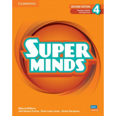 Книга для учителя Super Minds 2nd Edition 4 Teacher's Book with Digital Pack
