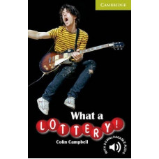 Книга Cambridge English Readers Starter: What a Lottery! Book with Audio CD Pack