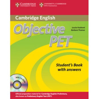 Учебник Objective PET Second Edition Student's Book with answers