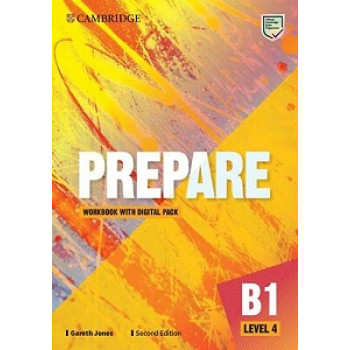 Рабочая тетрадь Prepare Updated 2nd Edition Level 4 Workbook with Digital Pack