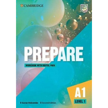 Рабочая тетрадь Prepare Updated 2nd Edition Level 1 Workbook with Digital Pack