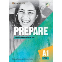 Книга для учителя  Prepare Updated 2nd Edition Level 1 Teacher's Book with Digital Pack