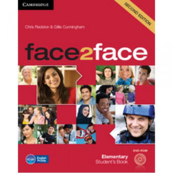 Учебник Face2face Second edition Elementary Student's Book with DVD-ROM