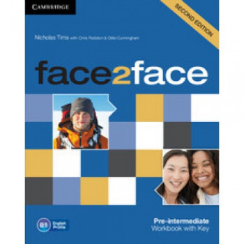 Рабочая тетрадь Face2face Second edition Pre-intermediate Workbook with Key