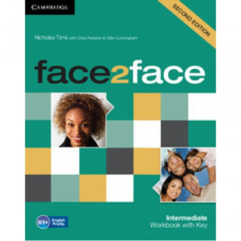 Рабочая тетрадь Face2face Second edition Intermediate Workbook with Key