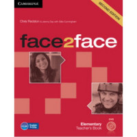 Книга для учителя Face2face Second edition Elementary Teacher's Book with DVD