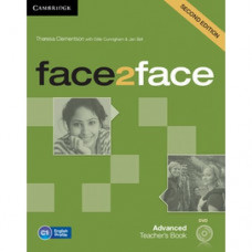 Книга для учителя Face2face Second edition Advanced Teacher's Book with DVD