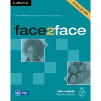 Книга для учителя Face2face Second edition Intermediate Teacher's Book with DVD