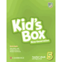 Книга для учителя Kid's Box New Generation 5 Teacher's Book with Digital Pack
