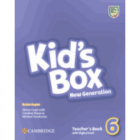Книга для учителя Kid's Box New Generation 6 Teacher's Book with Digital Pack