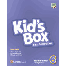 Книга для вчителя Kid's Box New Generation 6 Teacher's Book with Digital Pack