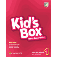 Книга для учителя Kid's Box New Generation 1 Teacher's Book with Digital Pack