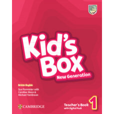 Книга для вчителя Kid's Box New Generation 1 Teacher's Book with Digital Pack