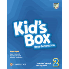 Книга для вчителя Kid's Box New Generation 2 Teacher's Book with Digital Pack