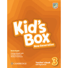 Книга для вчителя Kid's Box New Generation 3 Teacher's Book with Digital Pack