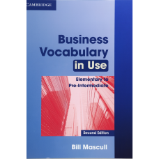Книга Business Vocabulary in Use (2nd Edition) Elementary to Pre-intermediate with answers