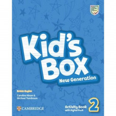Рабочая тетрадь Kid's Box New Generation 2 Activity Book with Digital Pack