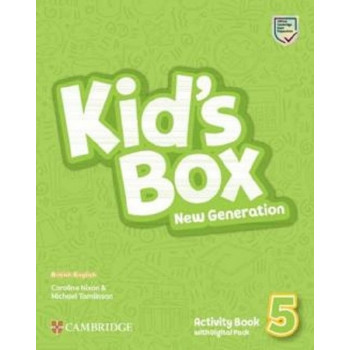 Рабочая тетрадь Kid's Box New Generation 5 Activity Book with Digital Pack