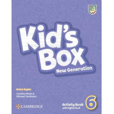 Рабочая тетрадь Kid's Box New Generation 6 Activity Book with Digital Pack