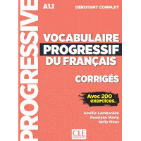 Збірник відповідей Vocabulaire Progressif du Français Débutant Complet Corrigés