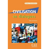 Учебник Civilisation en dialogues niveau intermédiaire Livre + CD