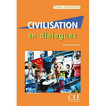 Учебник Civilisation en dialogues niveau intermédiaire Livre + CD