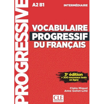 Учебник Vocabulaire Progressif du Français 3e Edition  Intermédiaire Livre + CD 