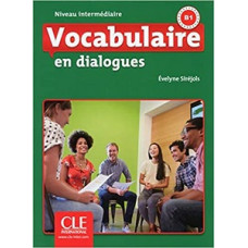 Учебник Vocabulaire en dialogues niveau intermédiaire 2ème édition Livre + CD